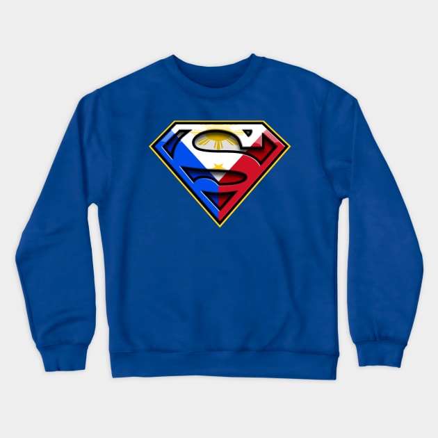 THE PHILIPPINES ARE SUPER! Crewneck Sweatshirt by LILNAYSHUNZ